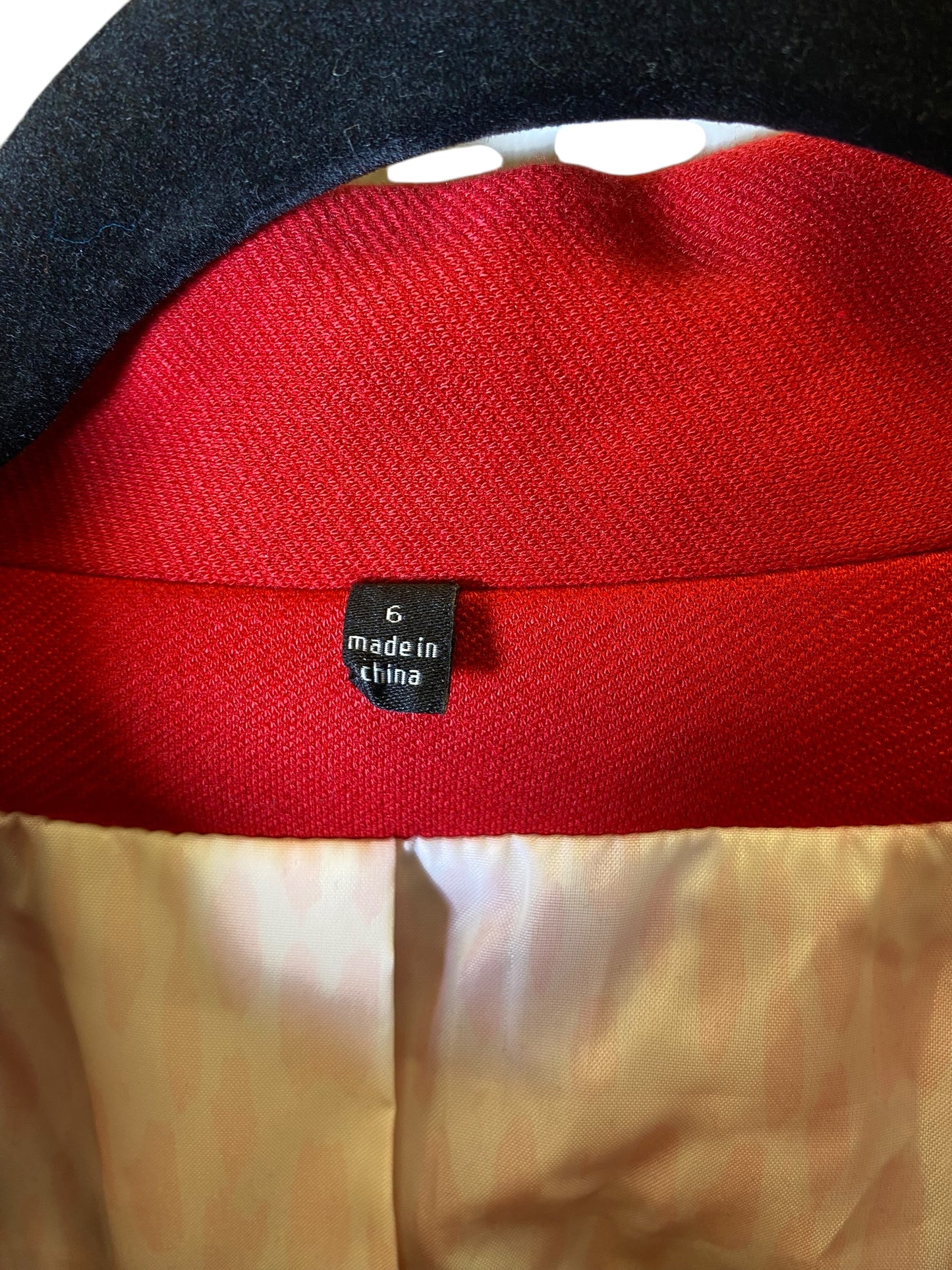 Blazer By Clothes Mentor In Red, Size: S