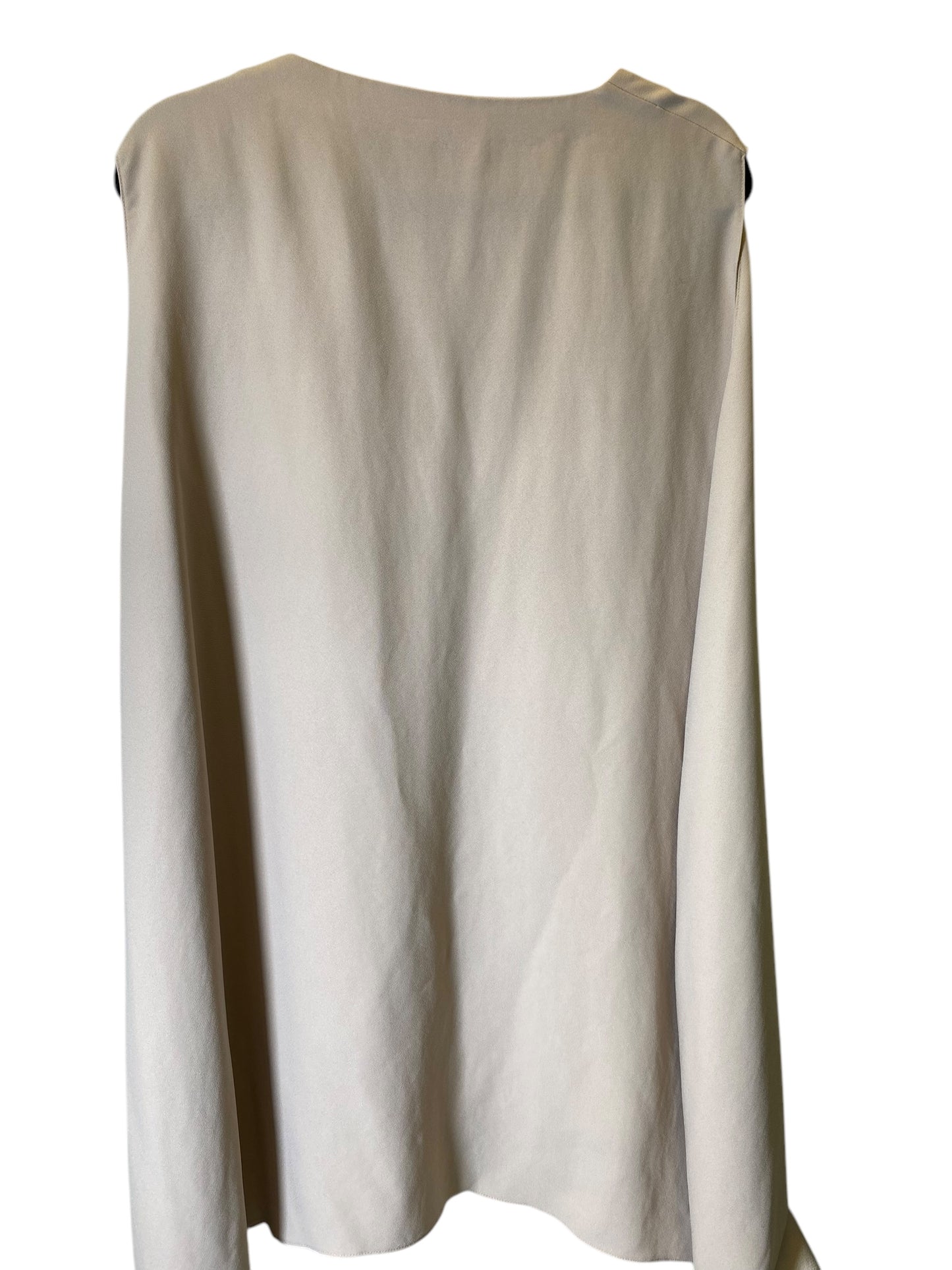 Top Sleeveless By Clothes Mentor In Beige, Size: Xl