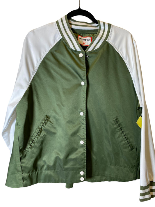 Jacket Utility By Hunter In Green & White, Size: Xl