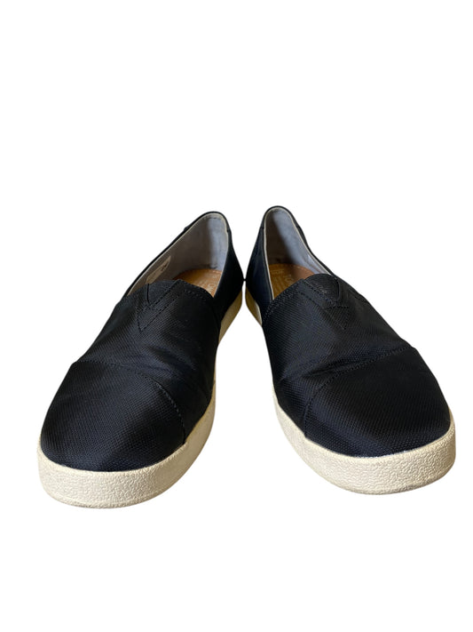 Shoes Flats By Toms In Black, Size: 10