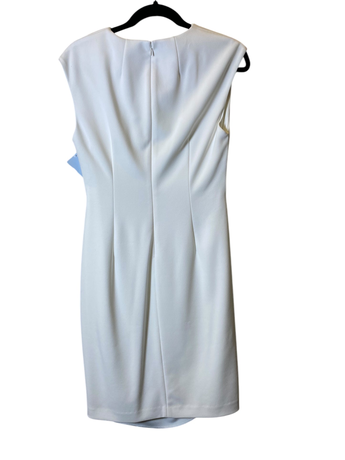 Dress Work By Calvin Klein In White, Size: M