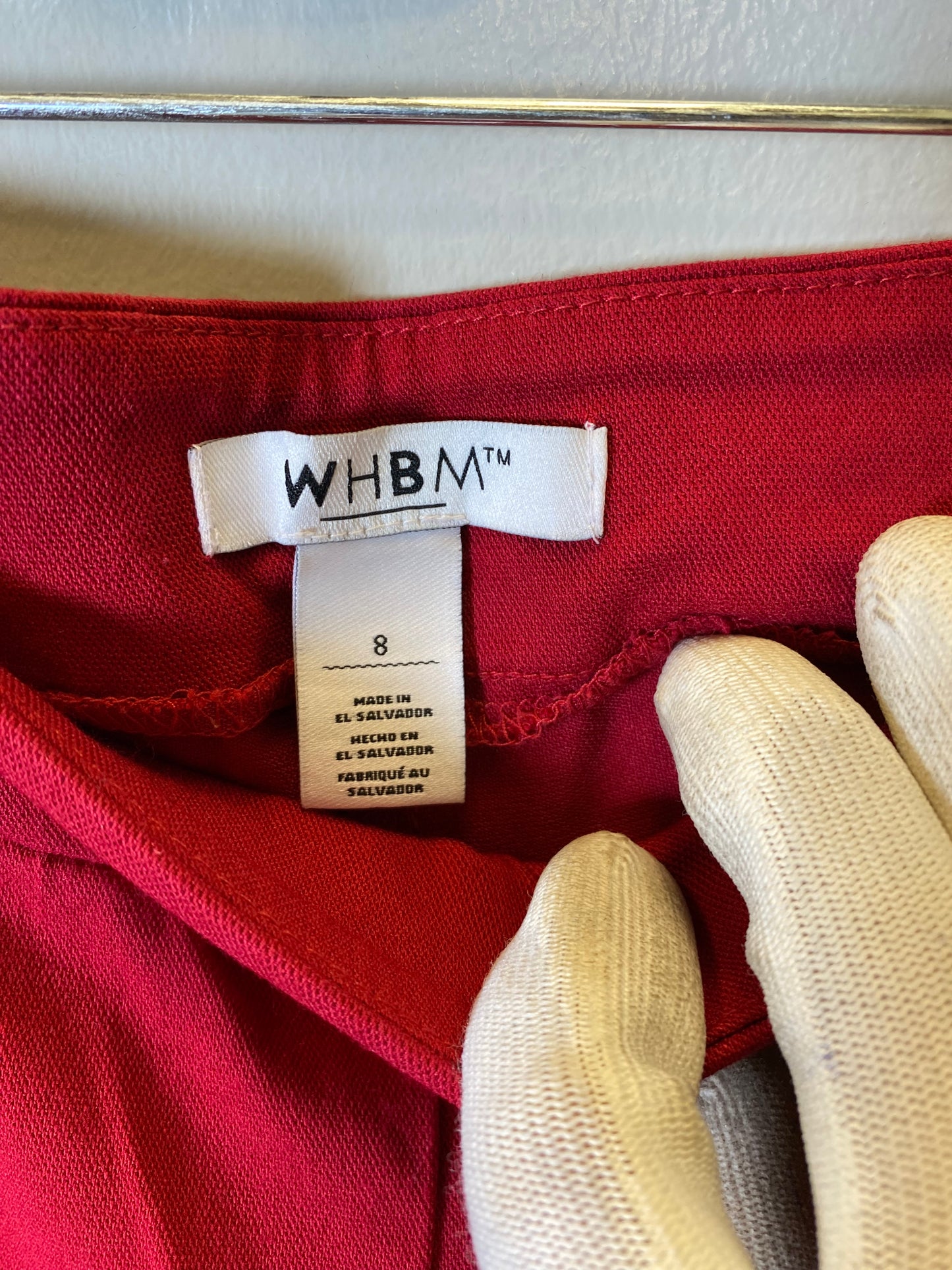 Pants Other By White House Black Market In Red, Size: 8