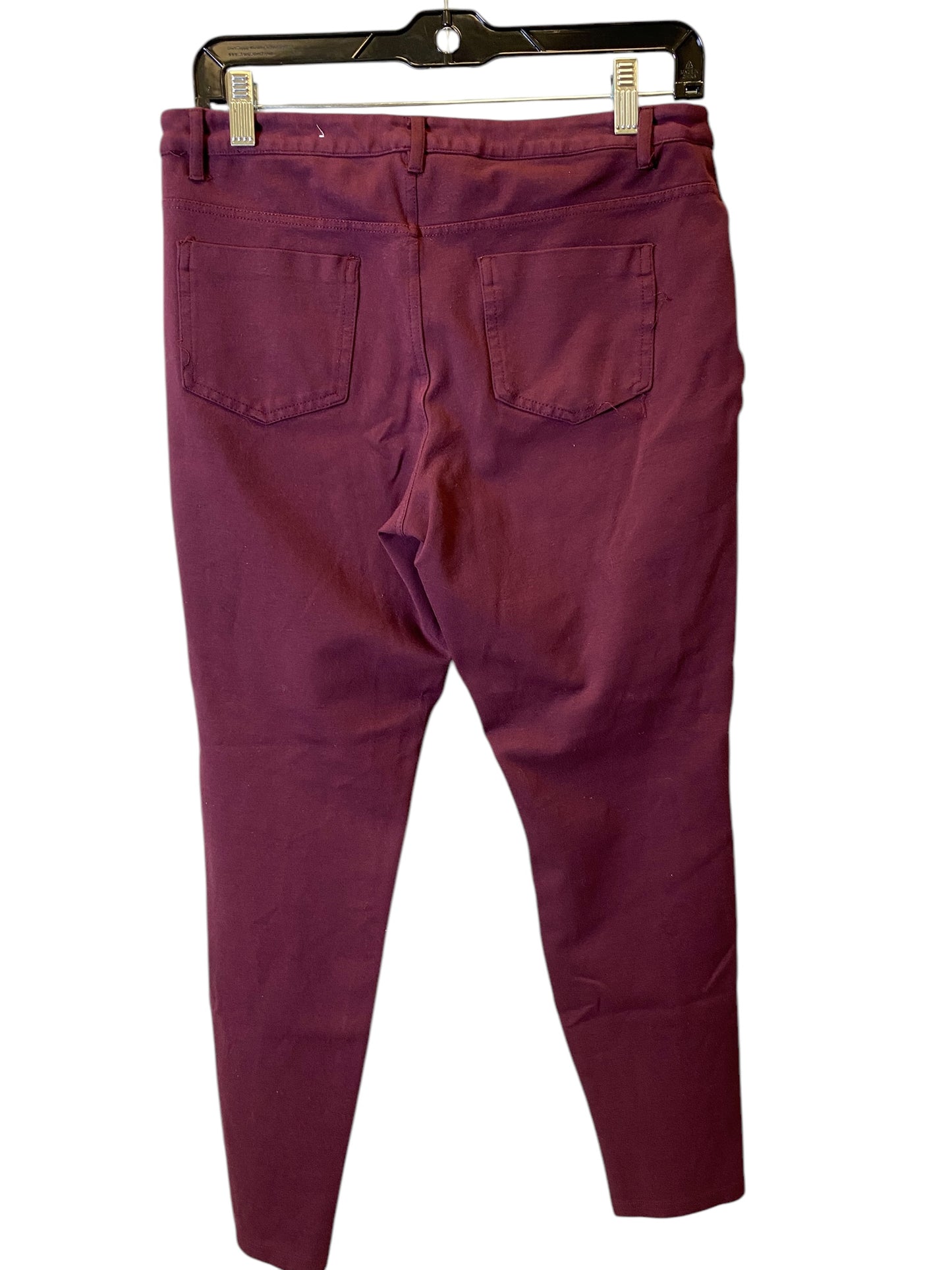 Pants Other By Lc Lauren Conrad In Maroon, Size: 10