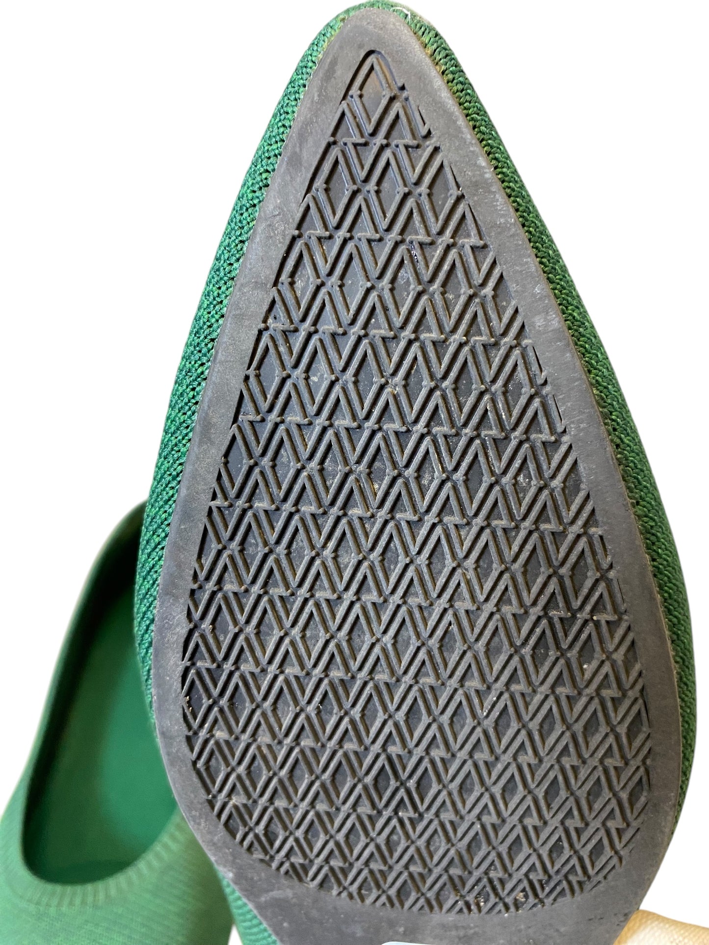 Shoes Flats By Clothes Mentor In Green, Size: 10.5