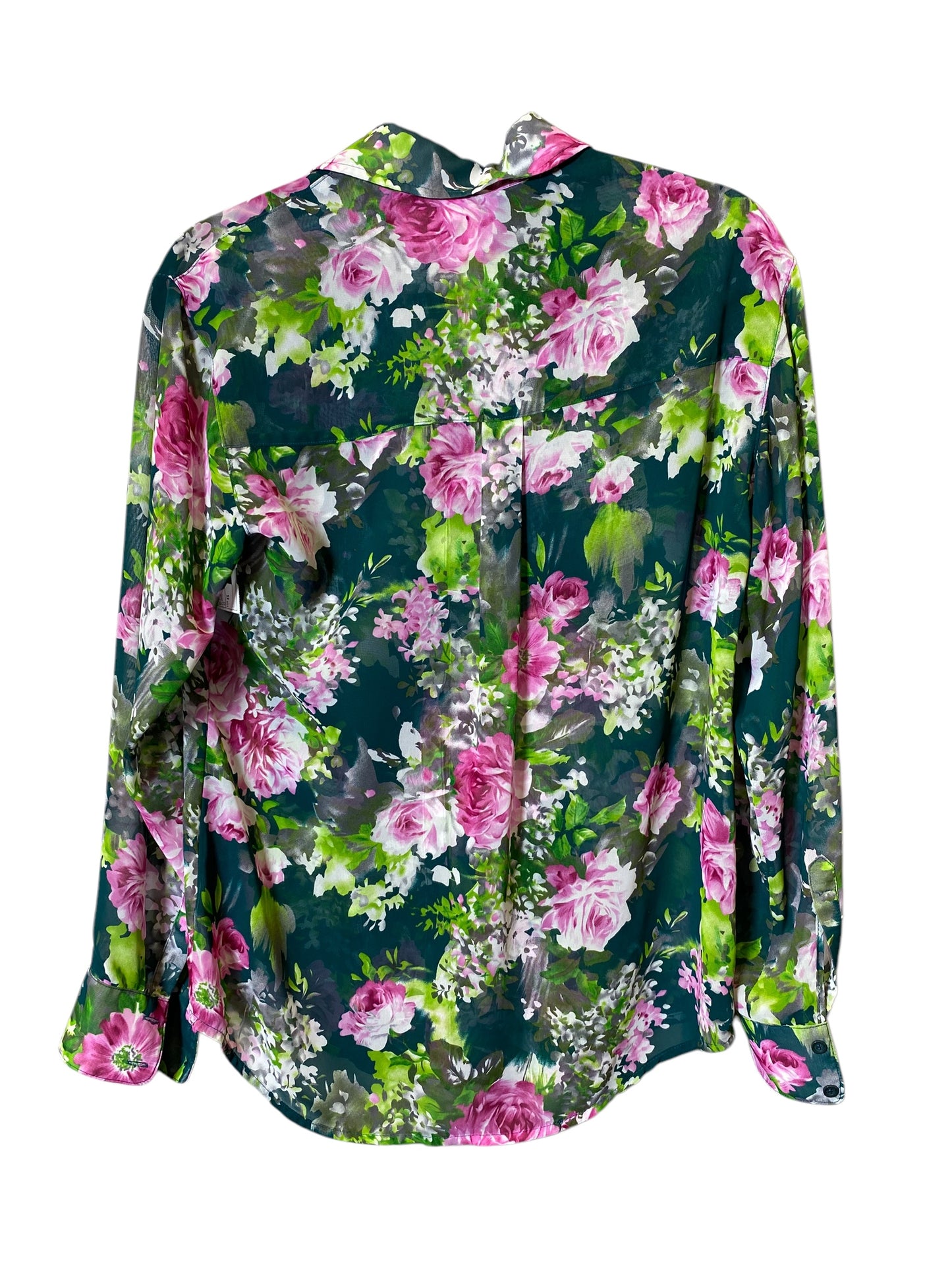 Blouse Long Sleeve By Bellatrix In Floral Print, Size: Xs