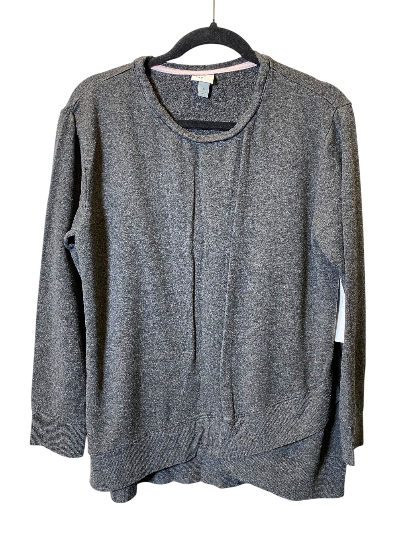 Sweater By A New Day In Grey, Size: L