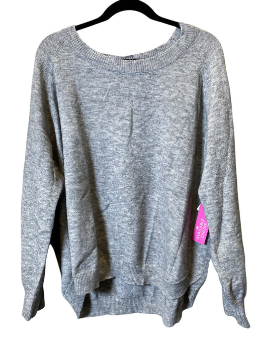 Sweater By Shein In Grey, Size: 3x