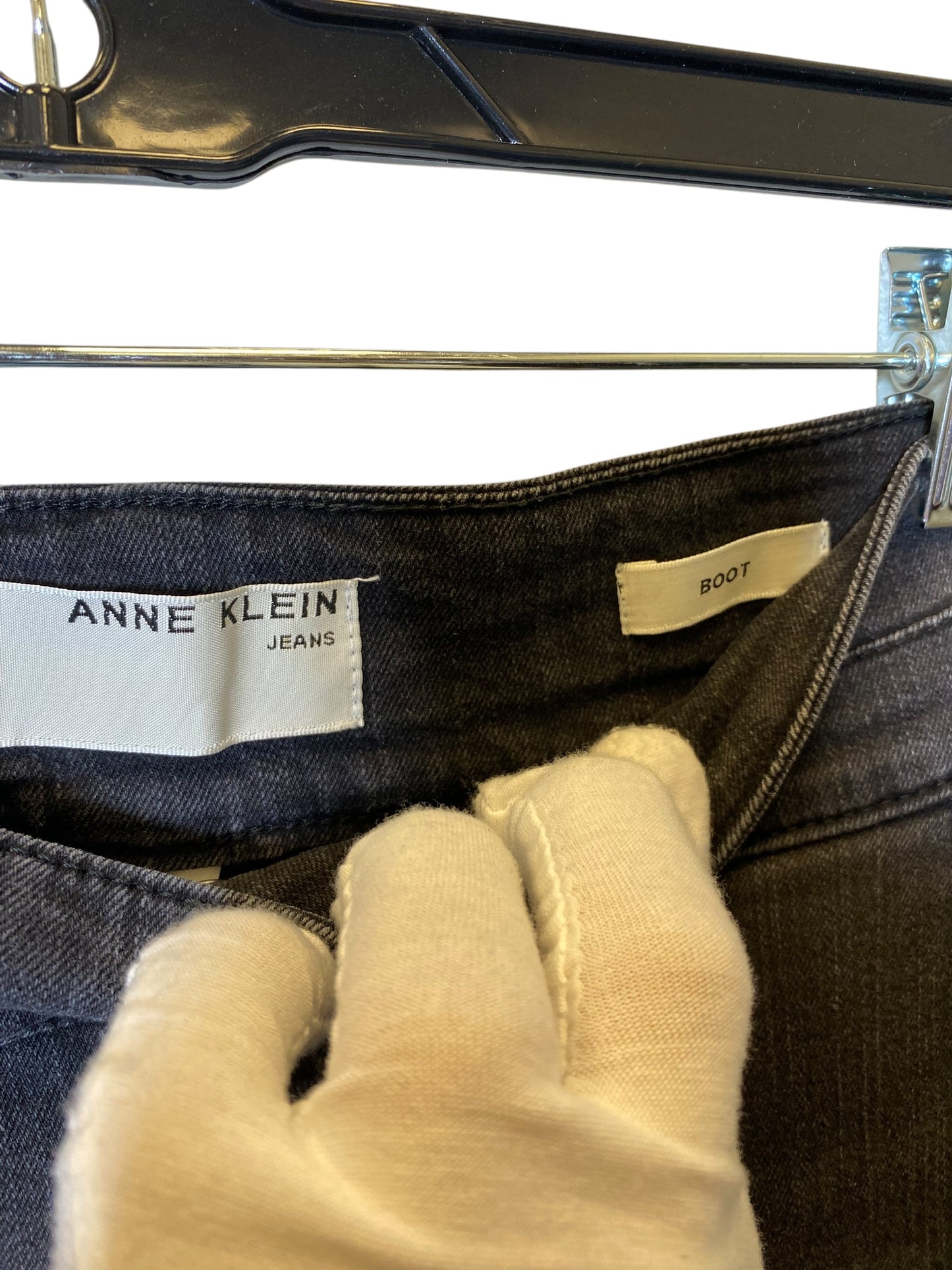 Jeans Boot Cut By Anne Klein In Grey, Size: 10