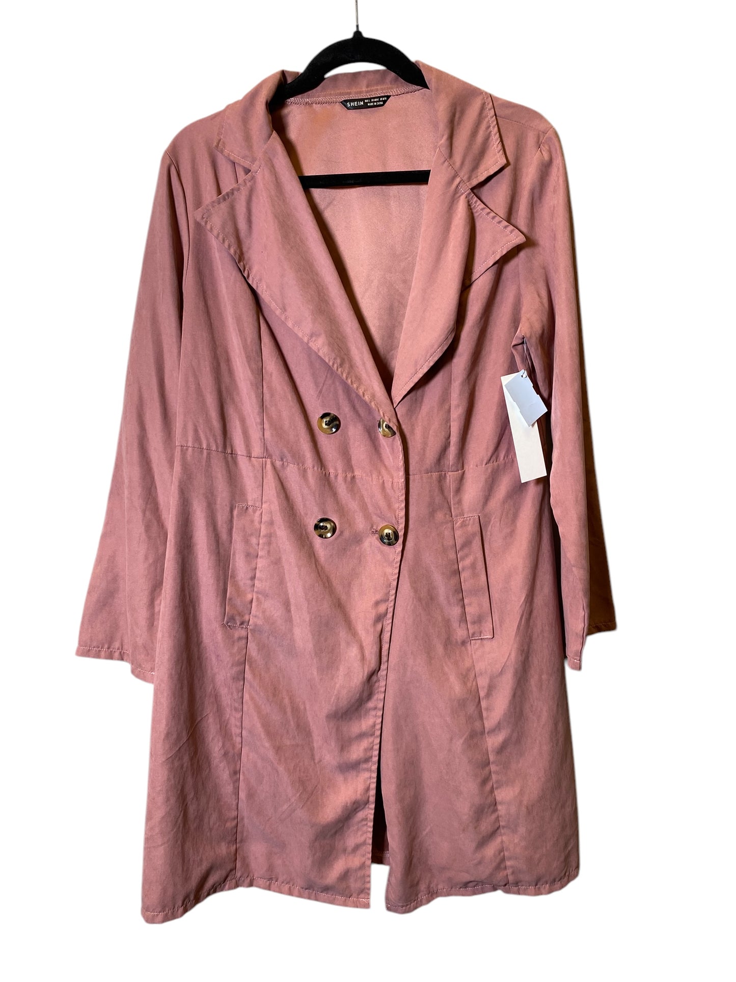 Coat Other By Shein In Pink, Size: L