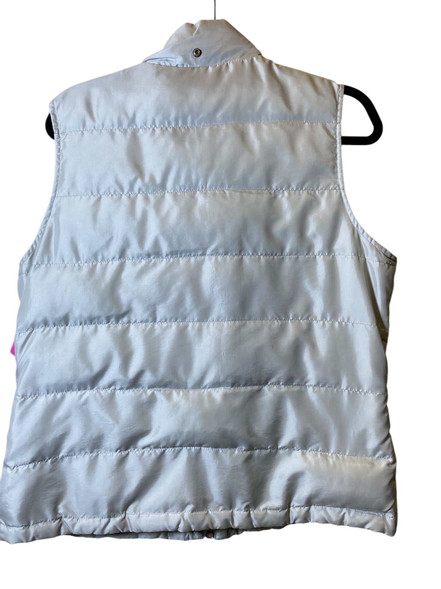 Vest Puffer & Quilted By Talbots In Grey, Size: M