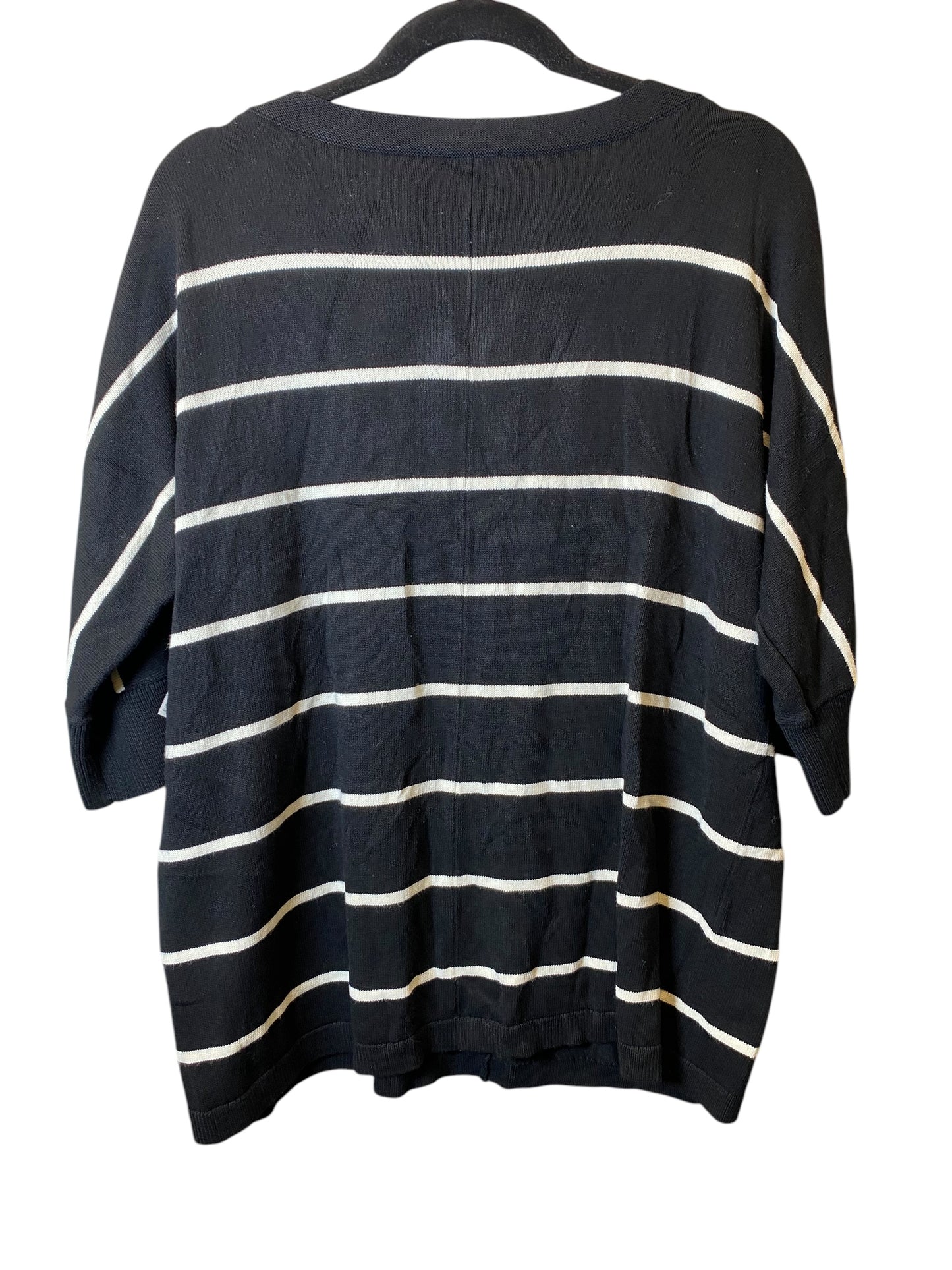 Sweater By Talbots In Striped Pattern, Size: 2x