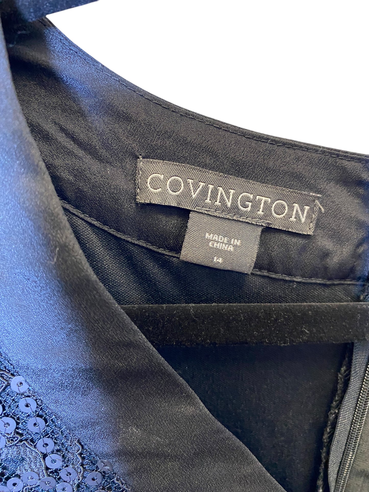 Dress Party Short By Covington In Black, Size: 14