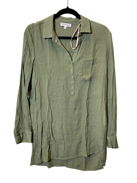 Top Long Sleeve By Nanette By Nanette Lepore In Green, Size: L