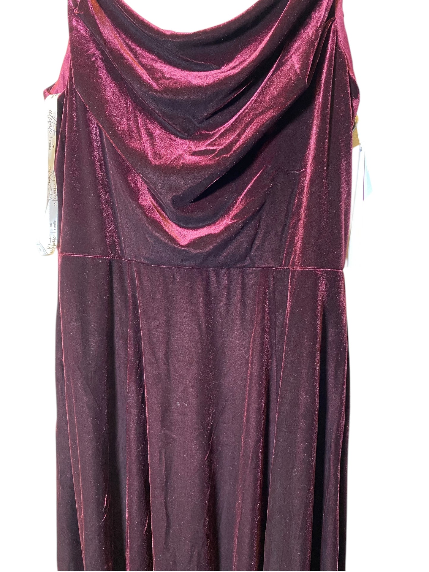 Dress Party Long By Clothes Mentor In Maroon, Size: 12