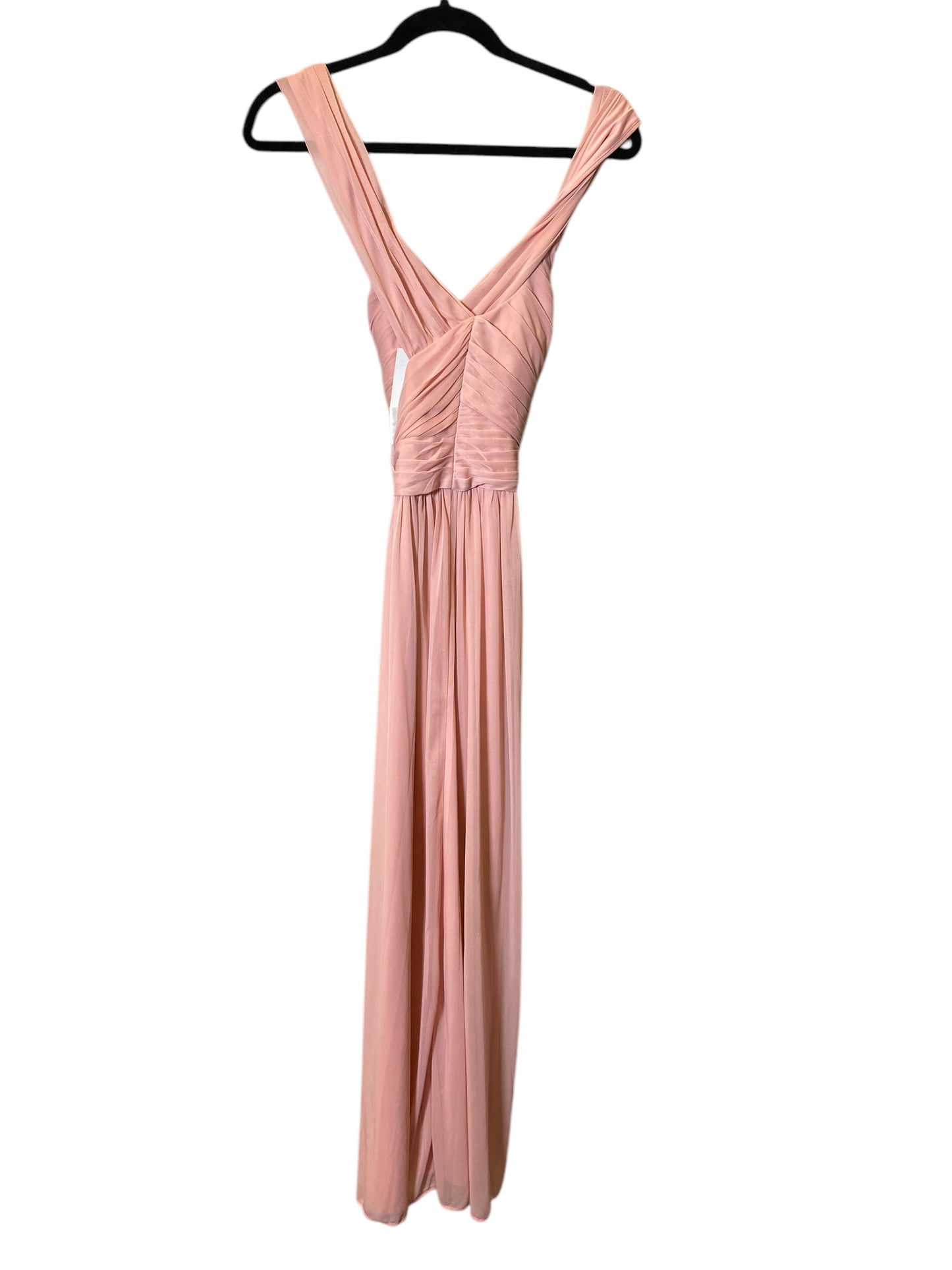 Dress Party Long By Clothes Mentor In Pink, Size: 4