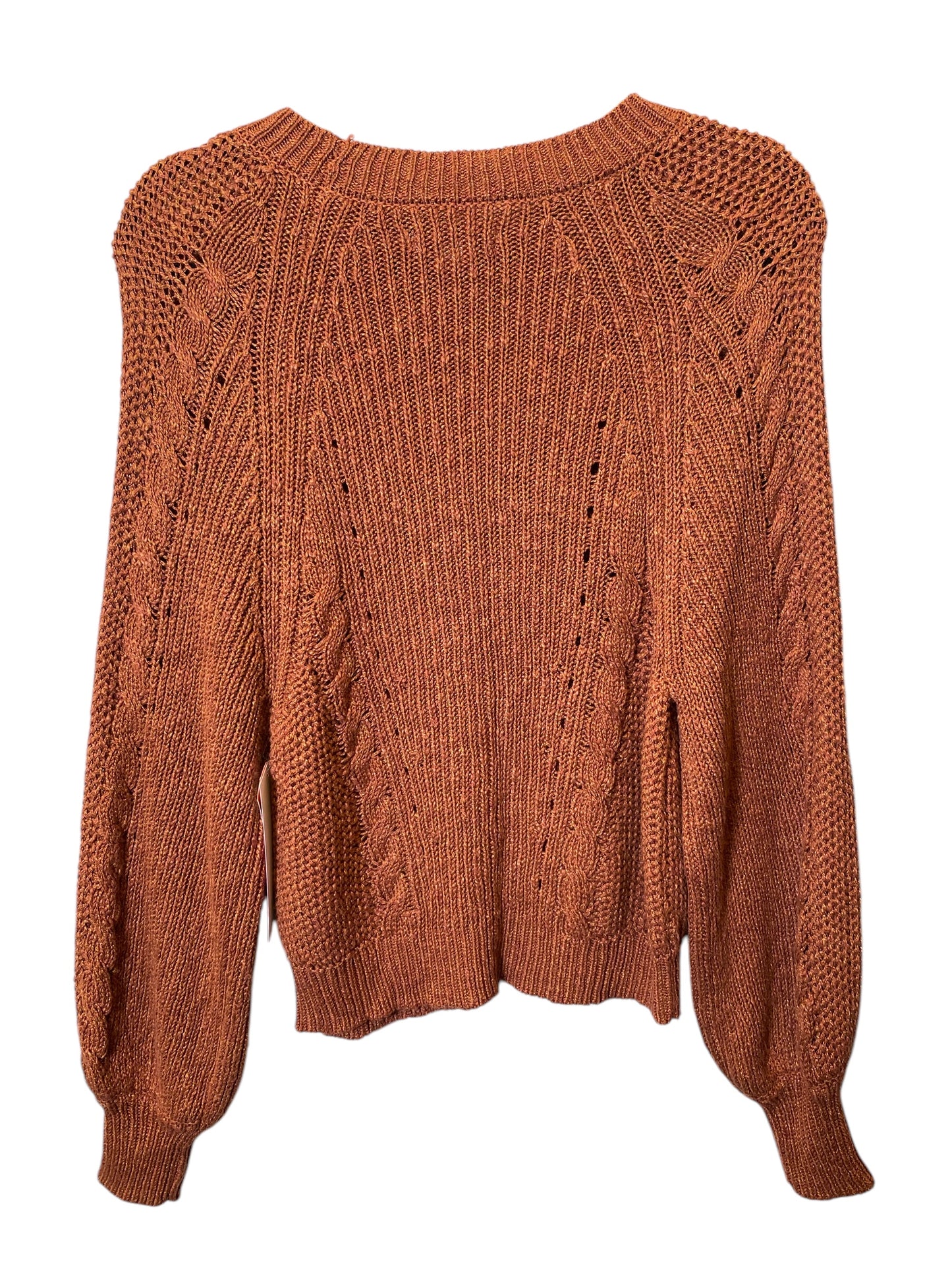 Sweater By American Eagle In Bronze, Size: S