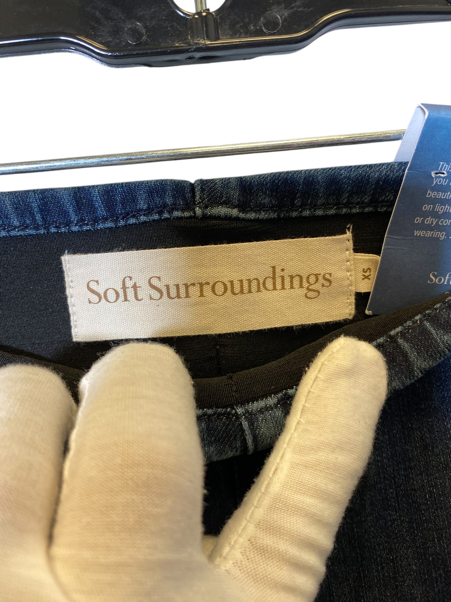 Jeans Skinny By Soft Surroundings In Blue, Size: Xs