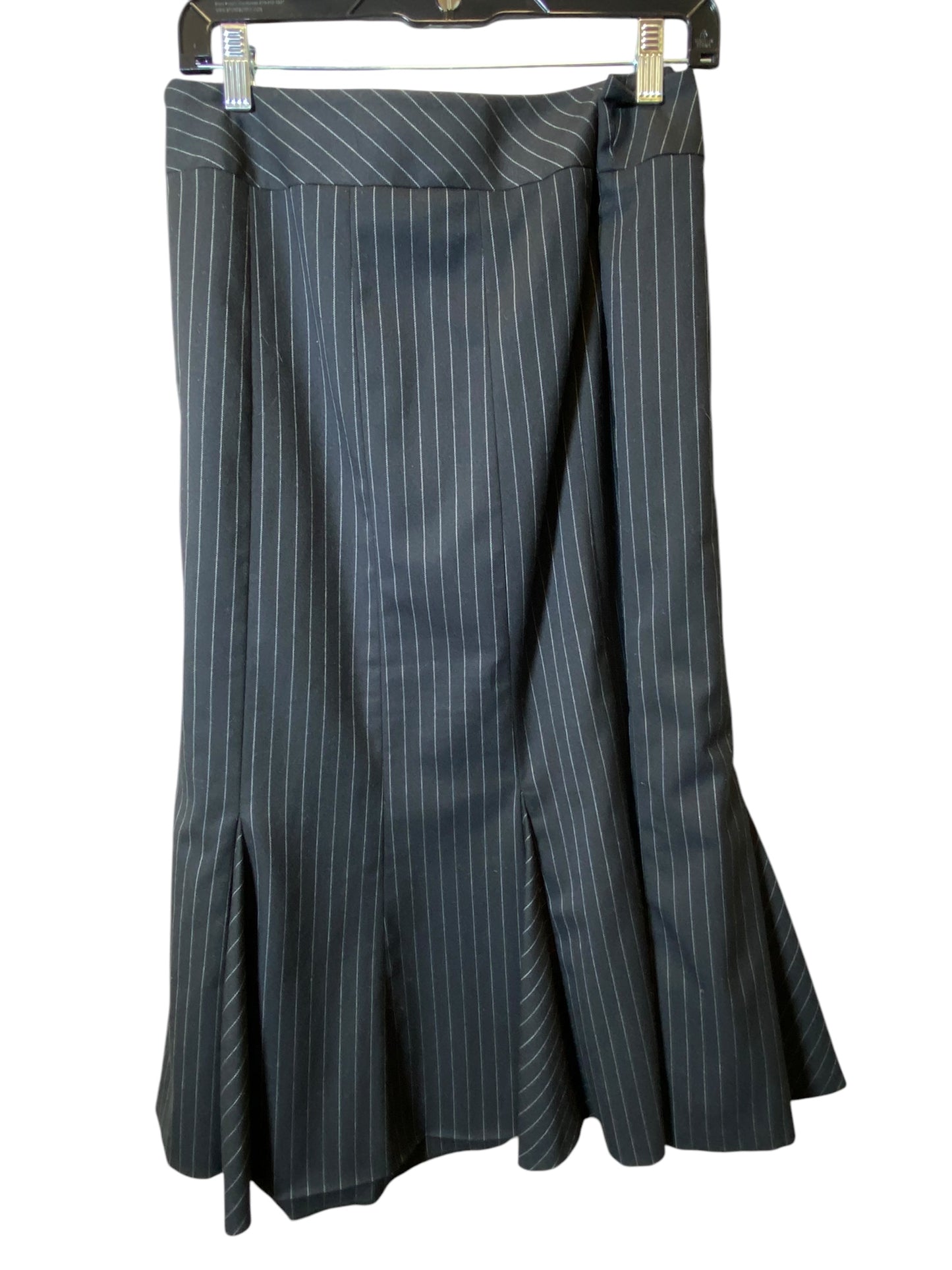 Skirt Midi By Apostrophe In Striped Pattern, Size: 12p