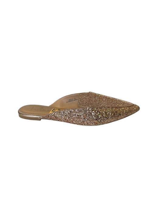 Sandals Flats By Lulus In Gold, Size: 10