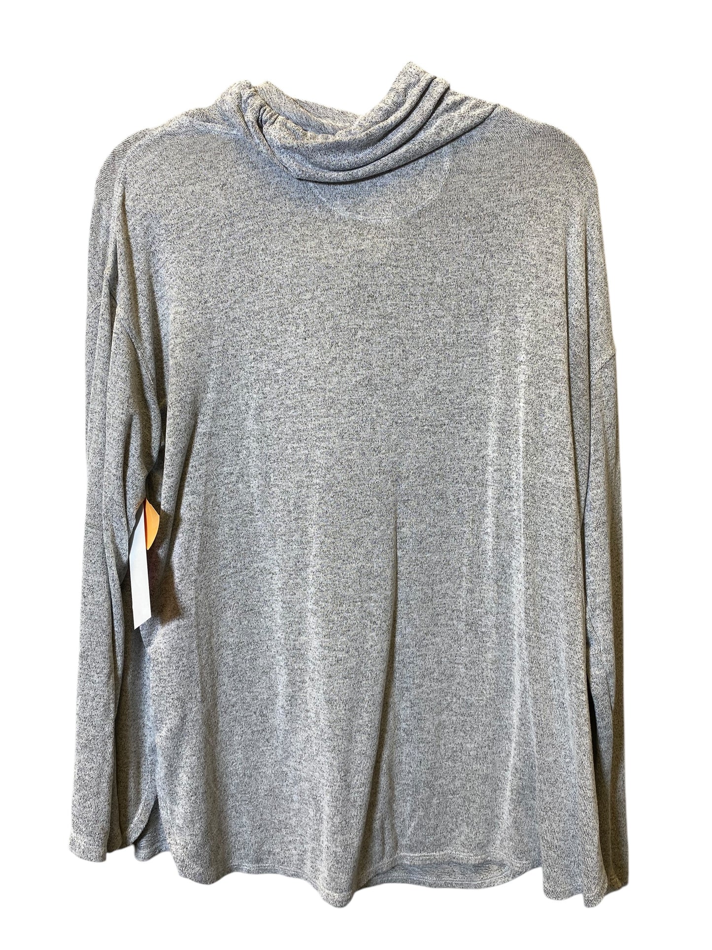 Sweater By Calvin Klein In Grey, Size: L