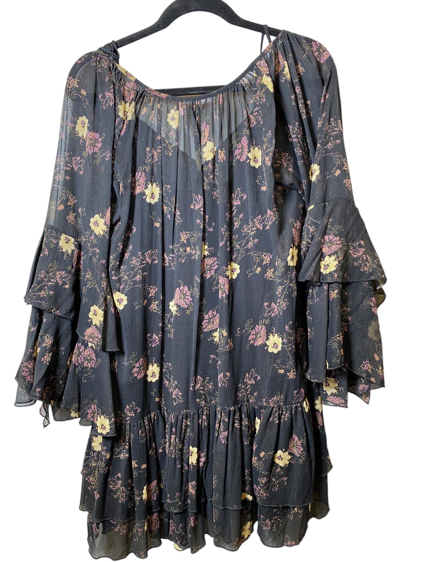 Dress Casual Short By Free People In Floral Print, Size: M