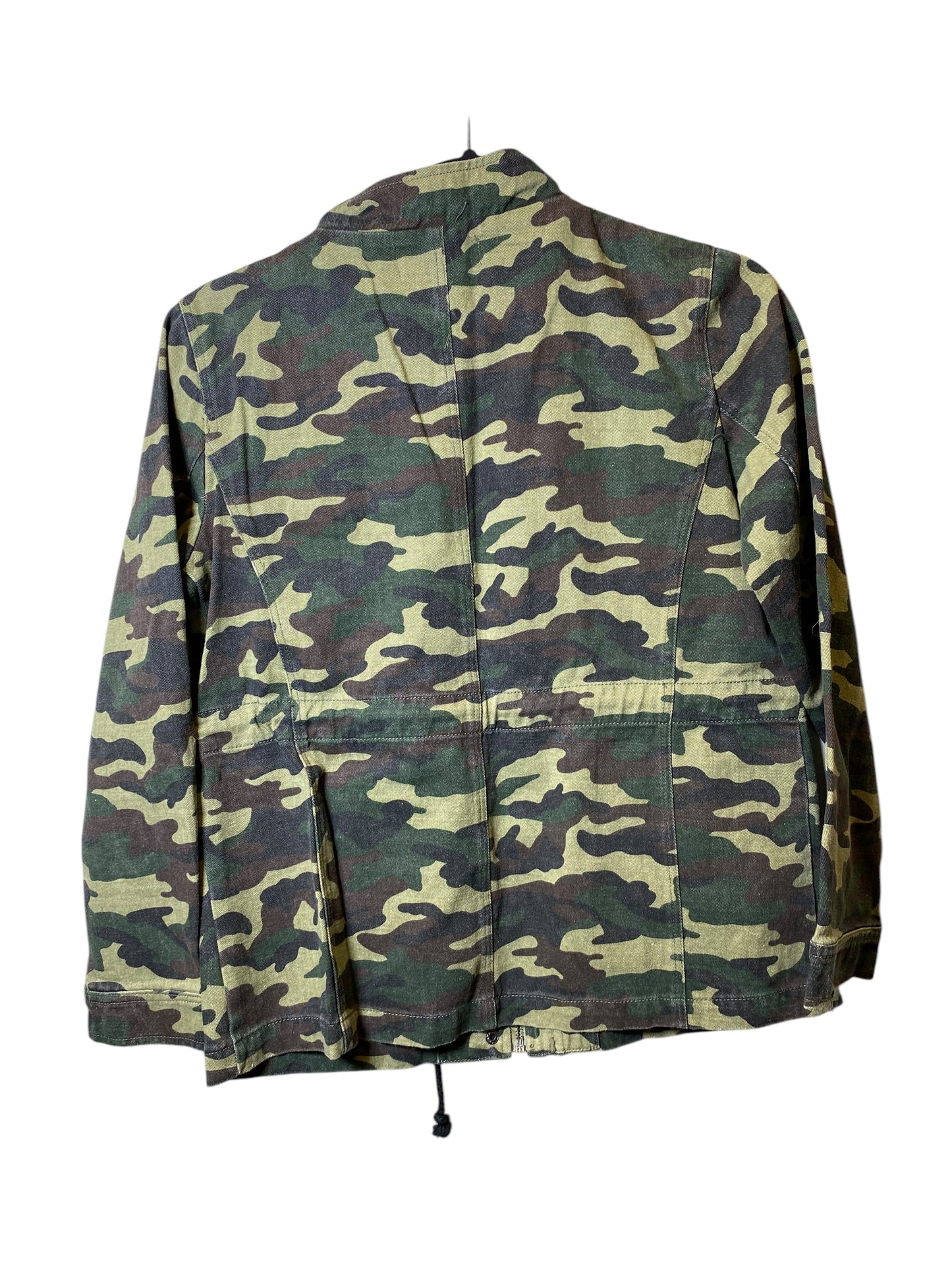 Jacket Denim By Impressions In Camouflage Print, Size: S