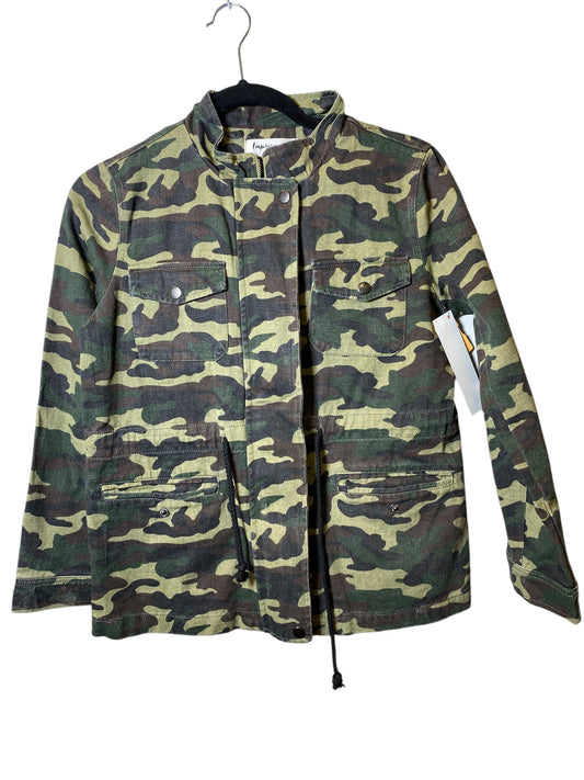 Jacket Denim By Impressions In Camouflage Print, Size: S