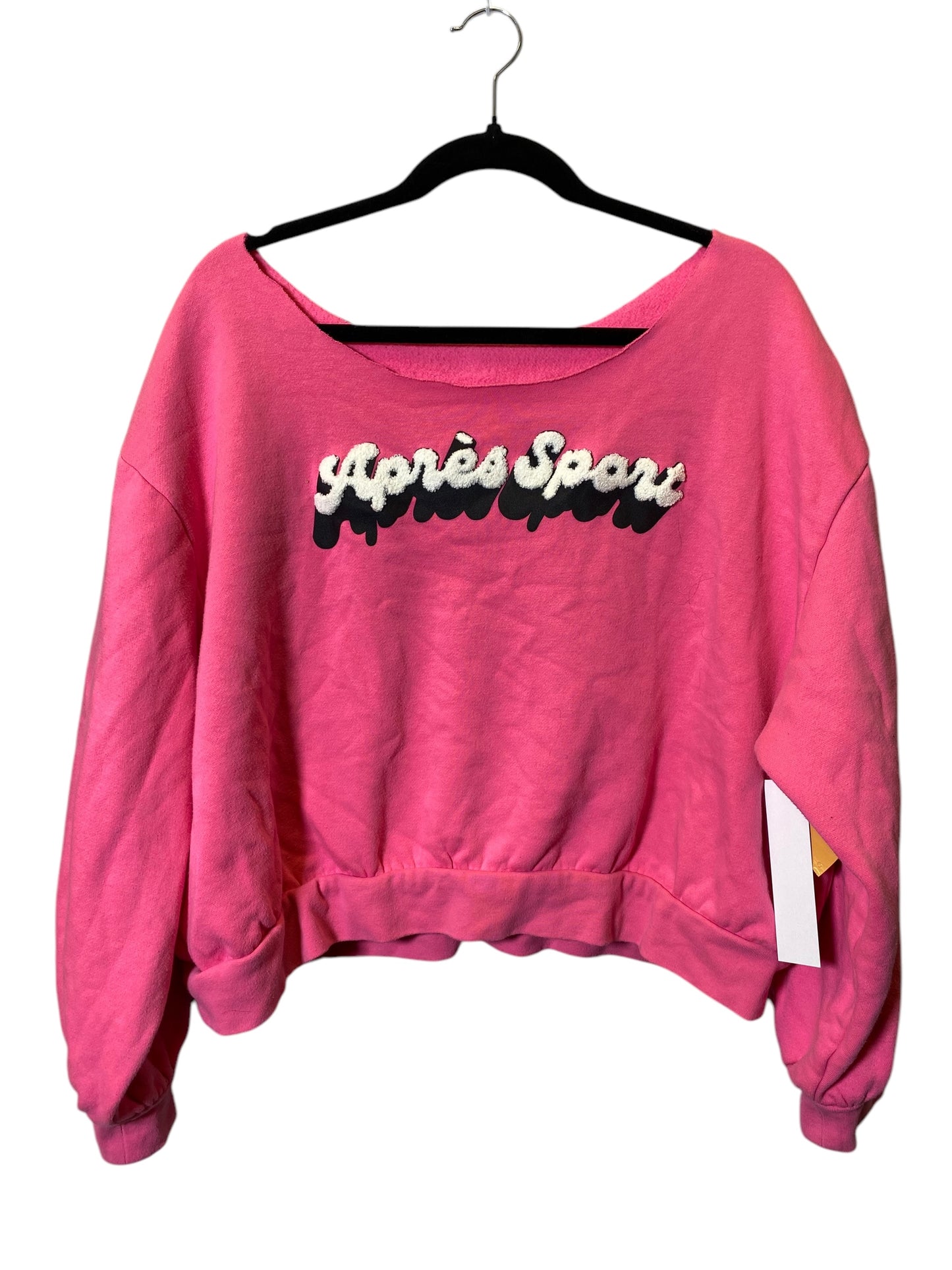 Top Long Sleeve By All In Motion In Pink, Size: Xl