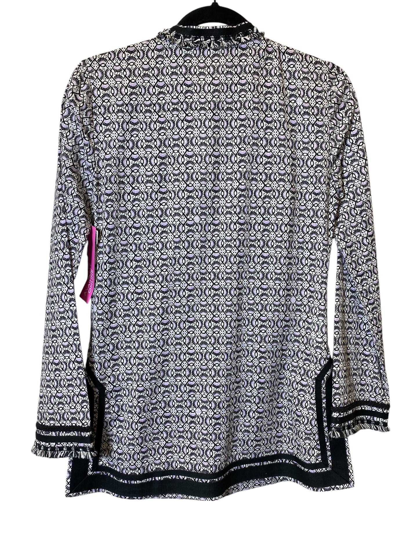 Top Long Sleeve Designer By Tory Burch In Multi-colored, Size: 2