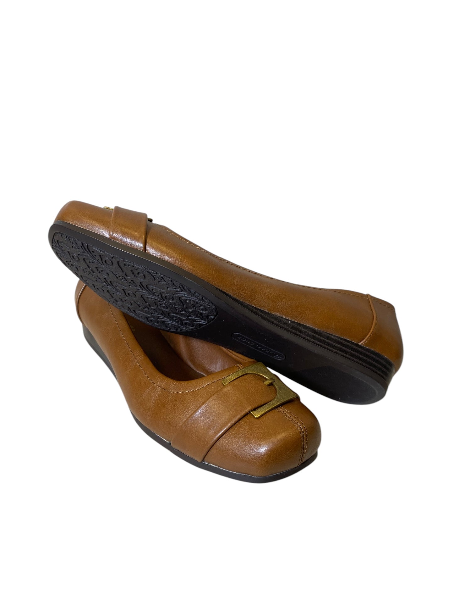 Shoes Flats By Clothes Mentor In Brown, Size: 8