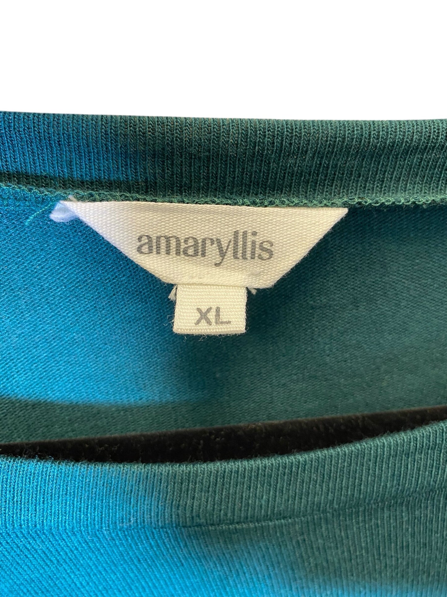 Top 3/4 Sleeve By Amaryllis  Size: Xl