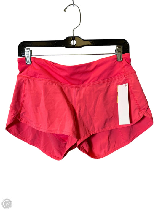 Athletic Shorts By Lululemon In Pink, Size: S