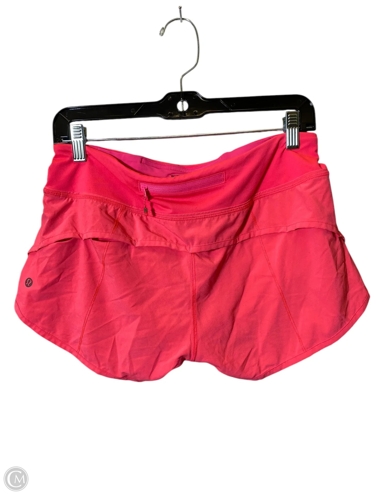 Athletic Shorts By Lululemon In Pink, Size: S