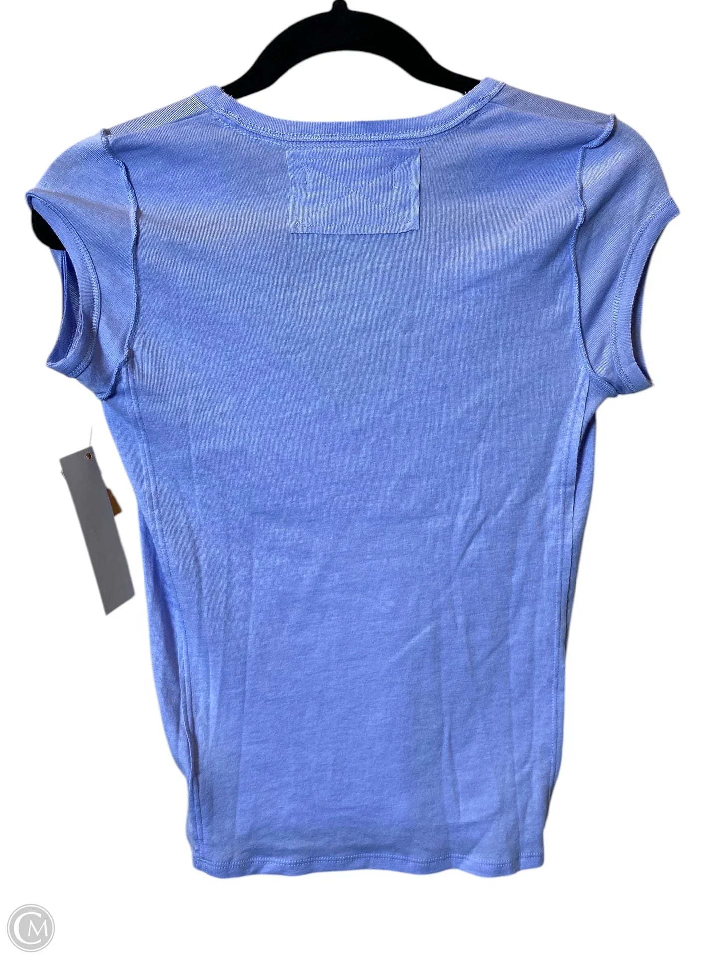 Top Short Sleeve By We The Free In Blue, Size: Xs