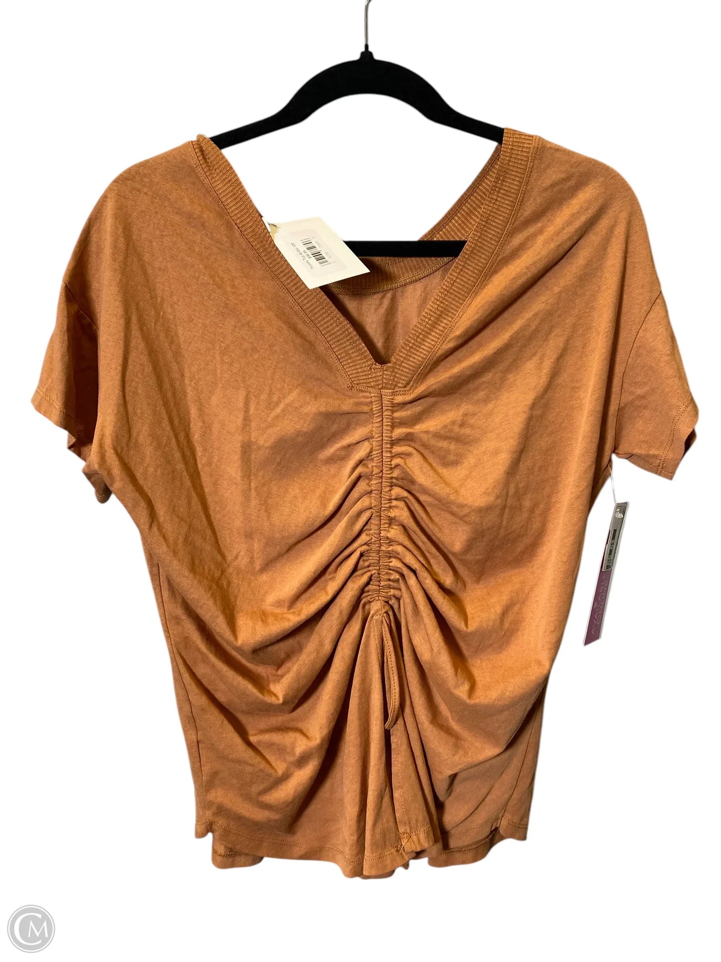 Top Short Sleeve By Clothes Mentor In Orange, Size: S