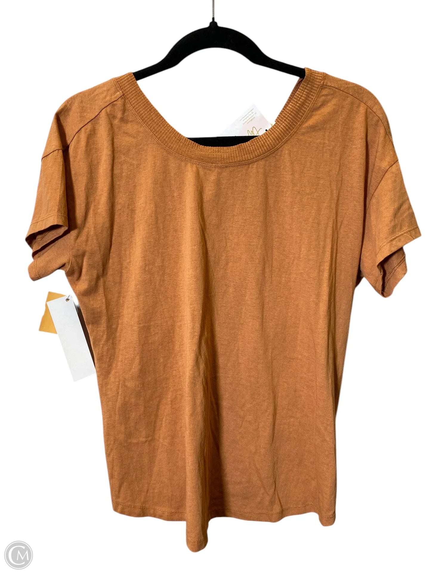 Top Short Sleeve By Clothes Mentor In Orange, Size: S