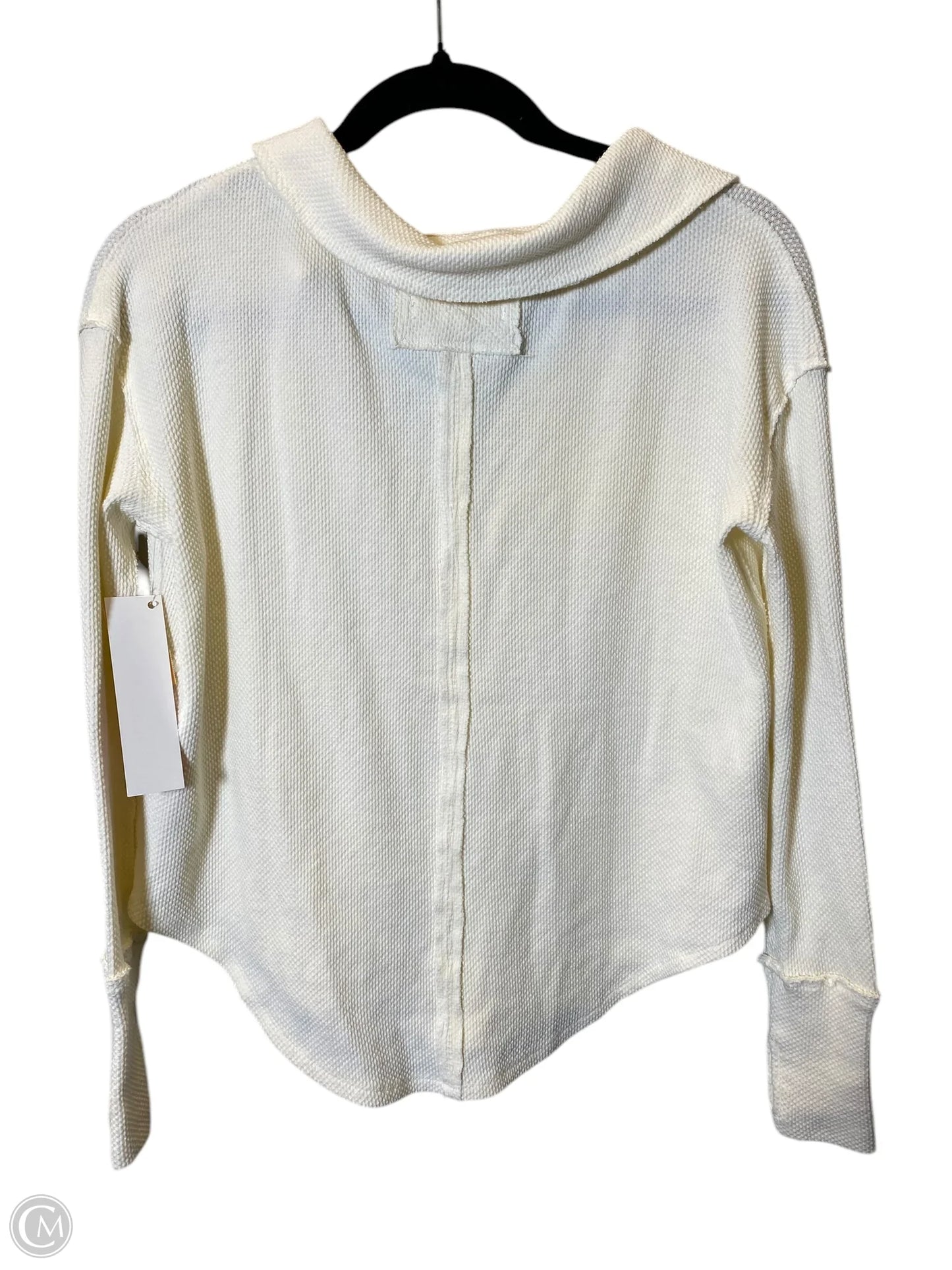 Top Long Sleeve By We The Free In Cream, Size: Xs