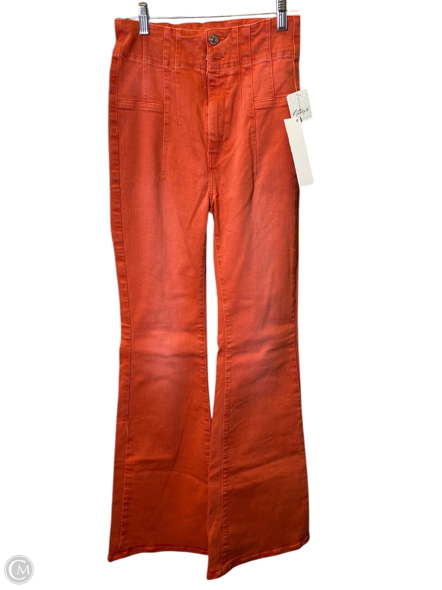 Jeans Flared By We The Free In Orange, Size: 4