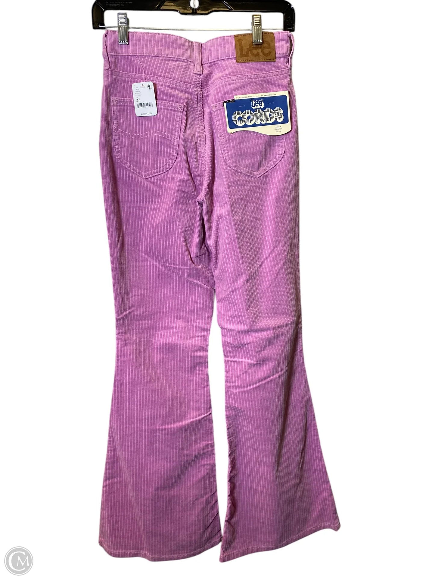 Jeans Flared By Lee In Purple, Size: 4