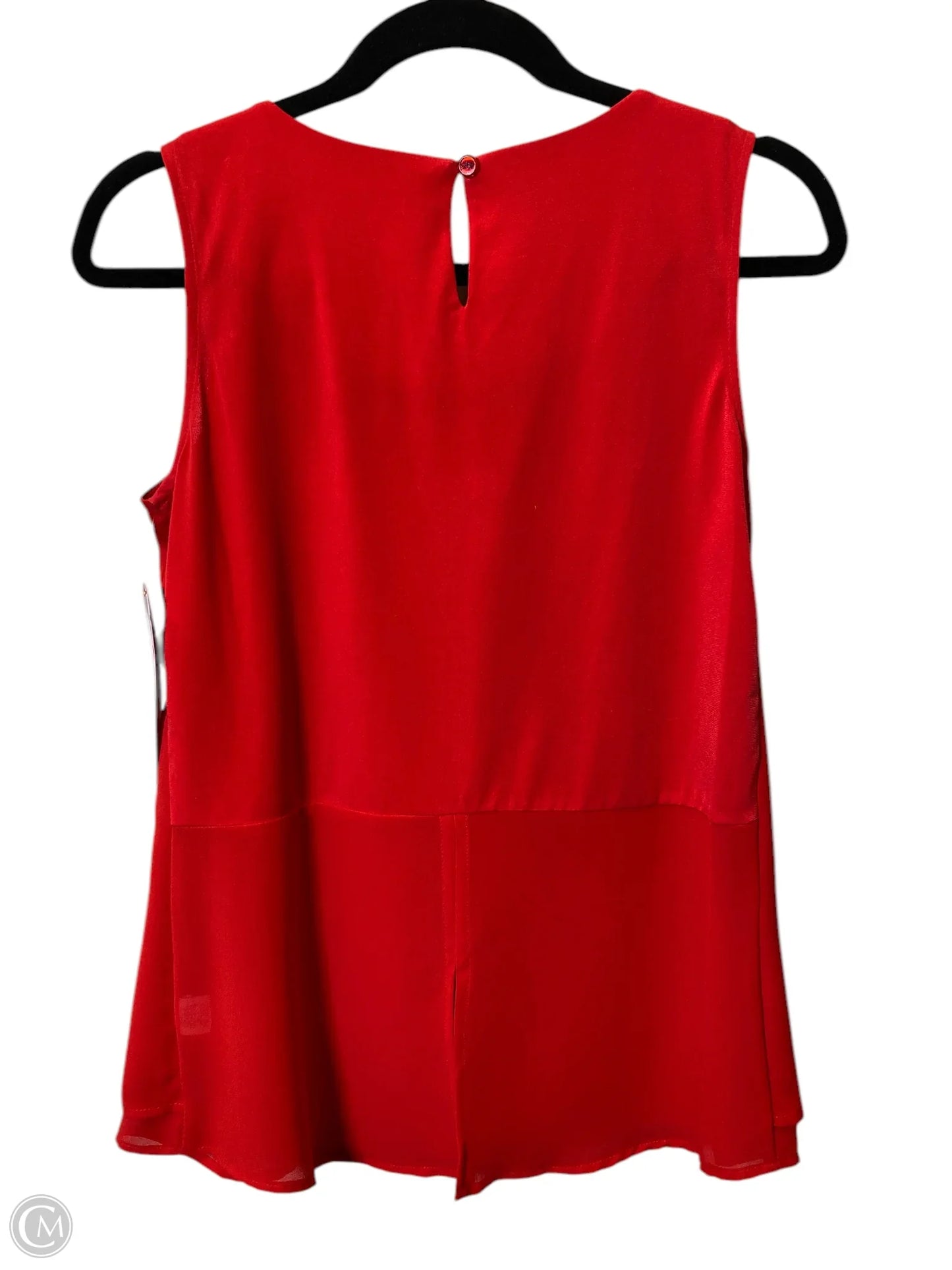 Top Sleeveless By Ny Collection In Red, Size: S