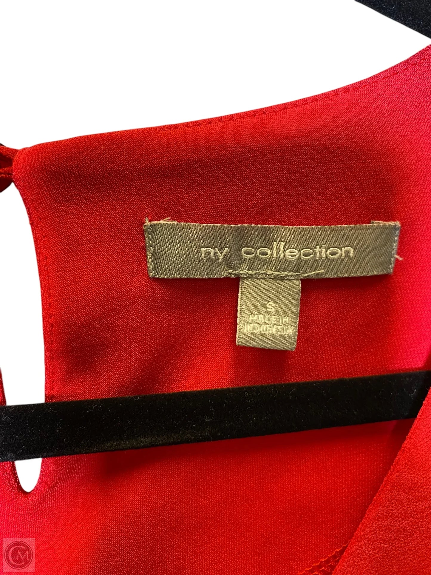 Top Sleeveless By Ny Collection In Red, Size: S