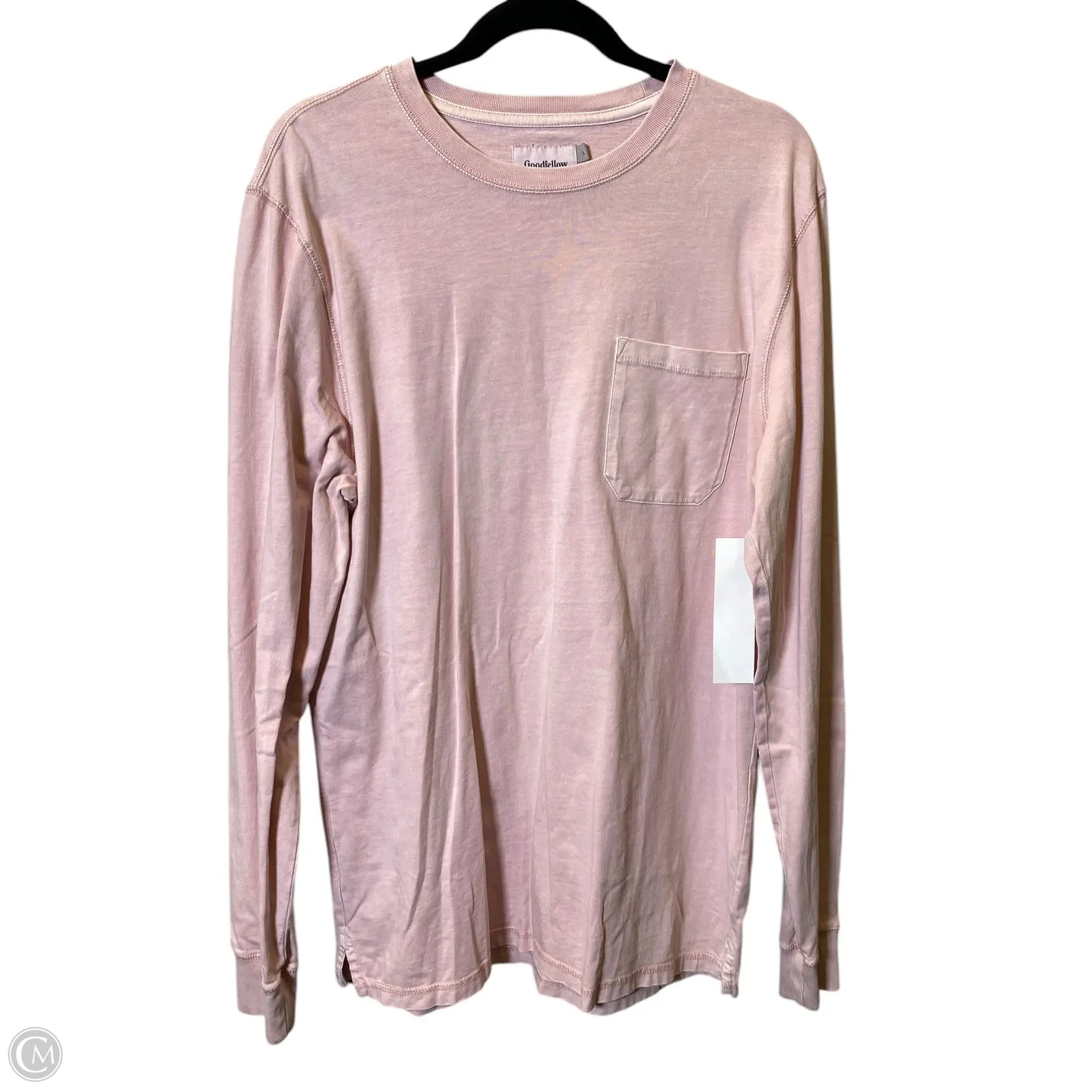 Top Long Sleeve By Clothes Mentor In Pink, Size: L