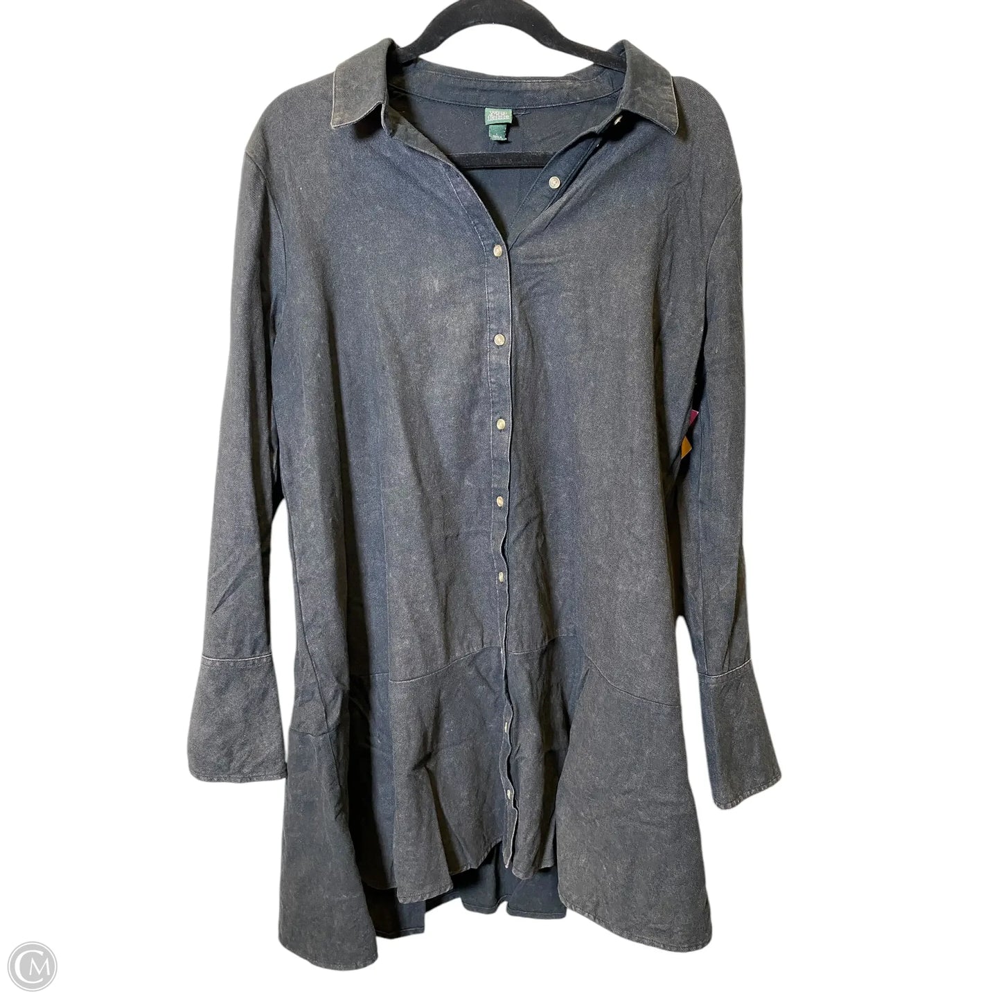 Top Long Sleeve By Wild Fable In Black, Size: L