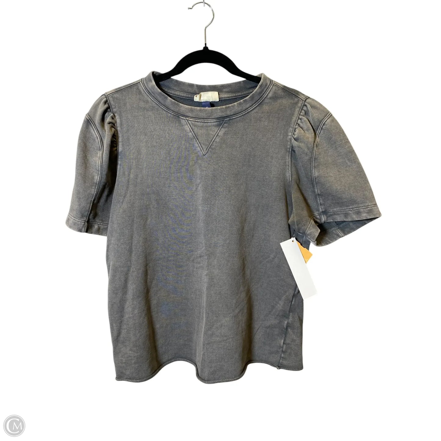 Top Short Sleeve By Universal Thread In Grey, Size: M