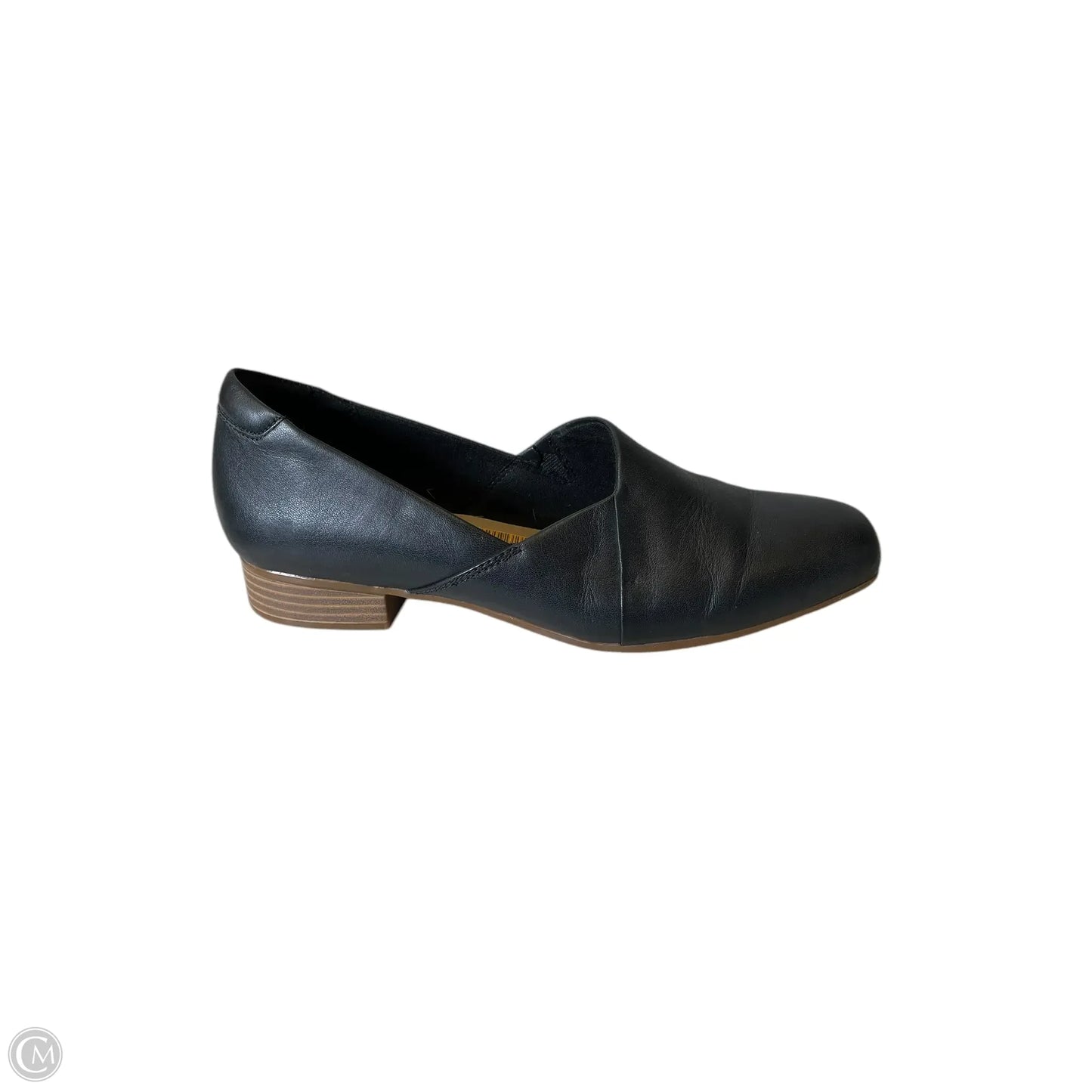 Shoes Flats By Clarks In Black, Size: 8.5