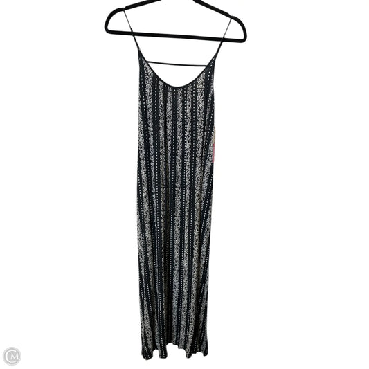 Dress Casual Maxi By Maurices In Black & Tan, Size: S