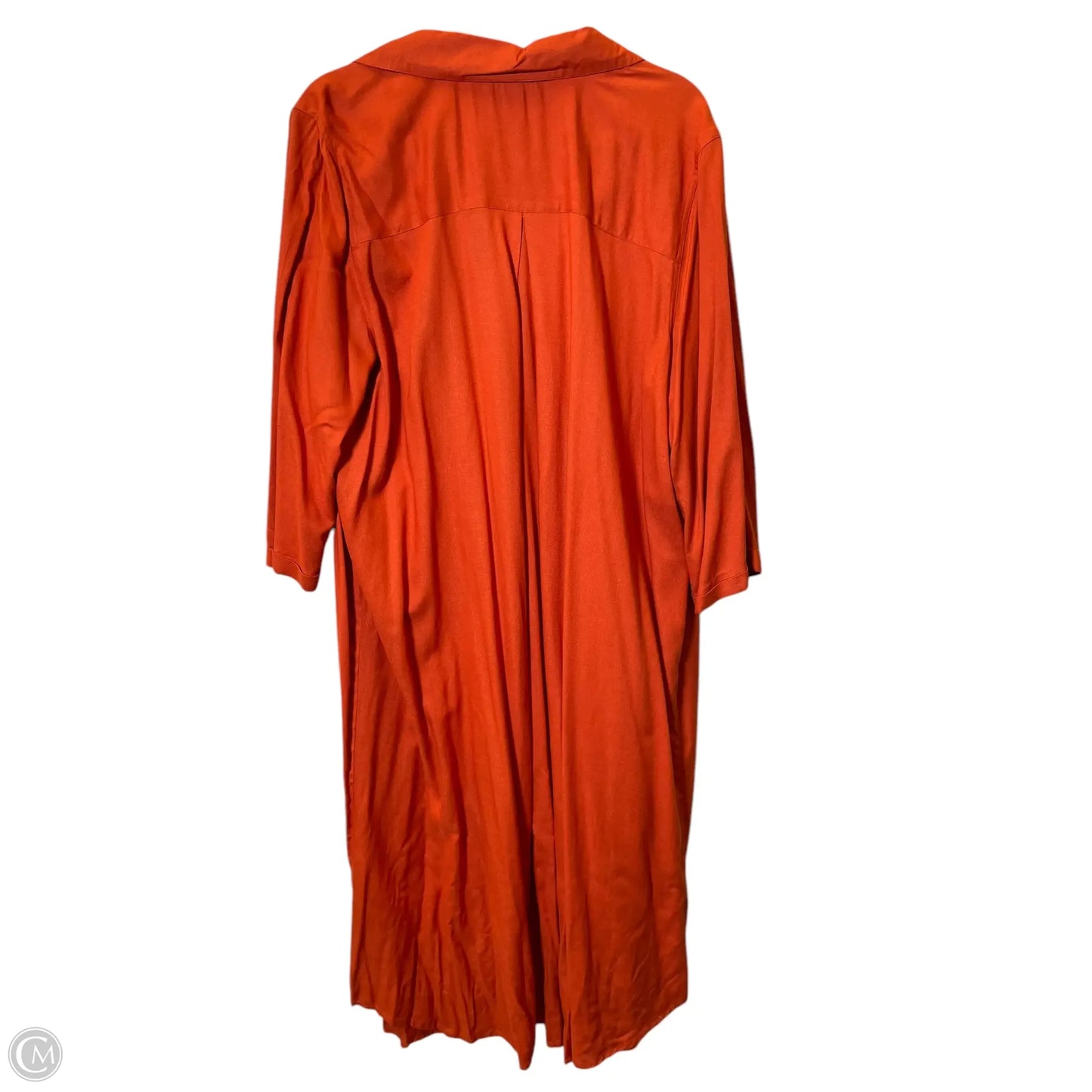 Dress Casual Maxi By Romans In Orange, Size: 3x