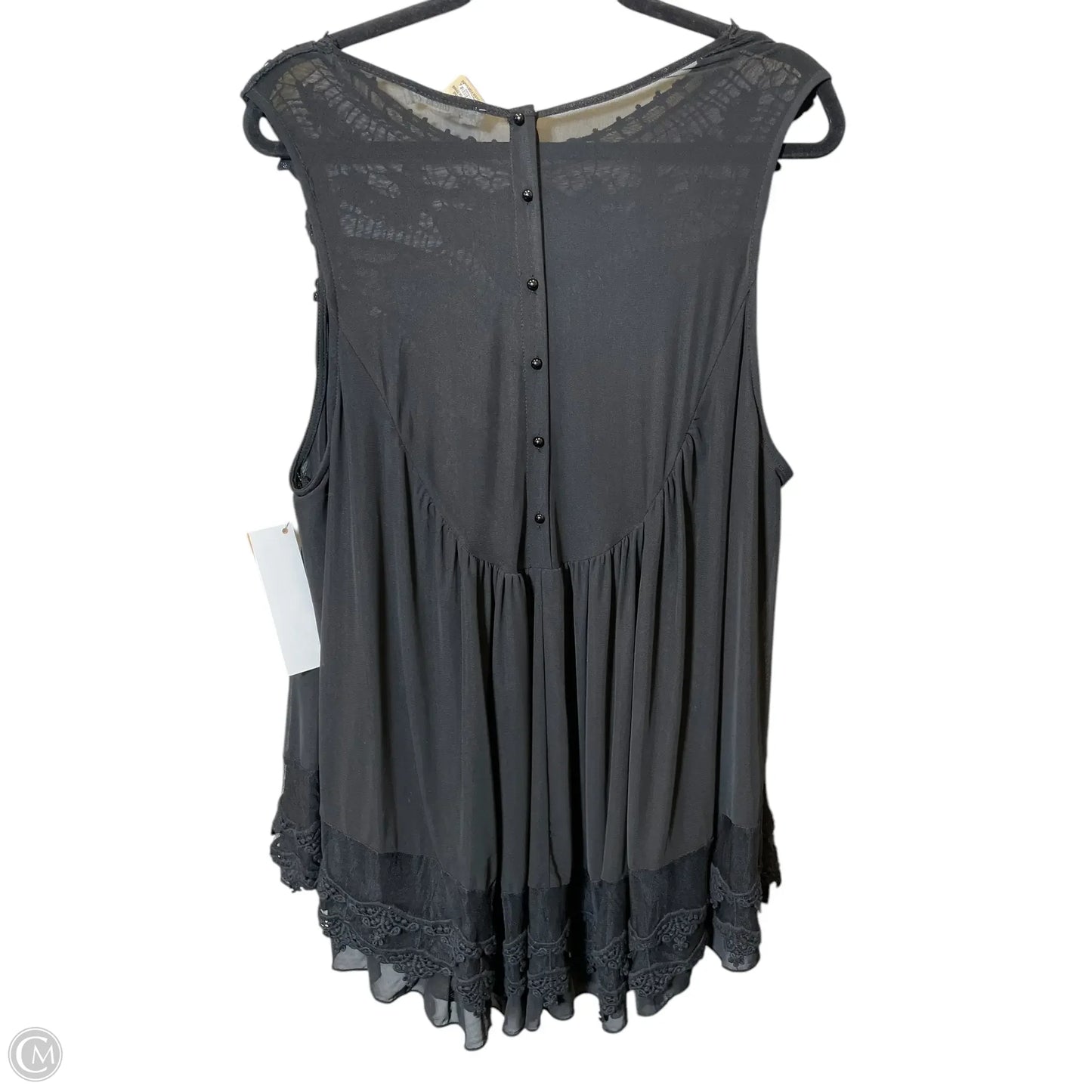 Top Sleeveless By Indigo In Black, Size: 2x