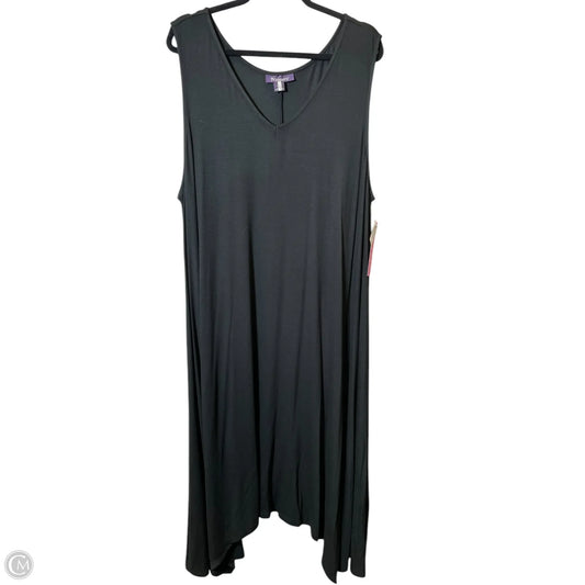 Dress Casual Maxi By Roamans In Black, Size: 2x