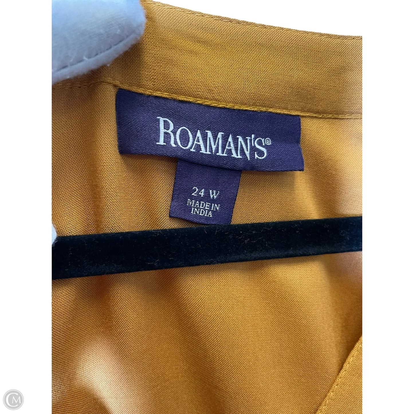 Dress Casual Maxi By Roamans In Yellow, Size: 3x